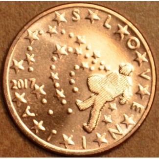 Euromince mince 5 cent Slovinsko 2017 (UNC)