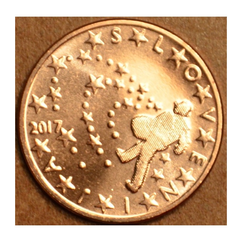 euroerme érme 5 cent Szlovénia 2017 (UNC)