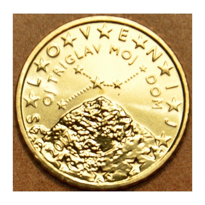 Euromince mince 50 cent Slovinsko 2017 (UNC)