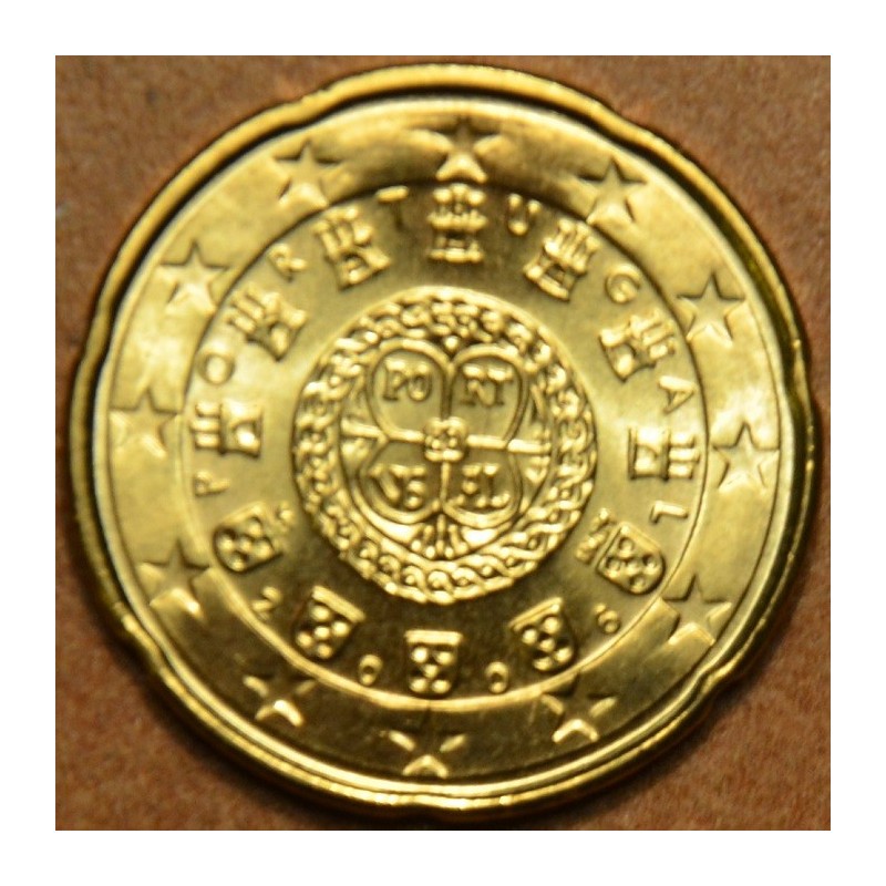 eurocoin eurocoins 20 cent Portugal 2008 (UNC)