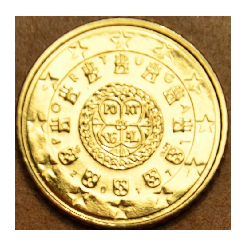 Euromince mince 50 cent Portugalsko 2017 (UNC)