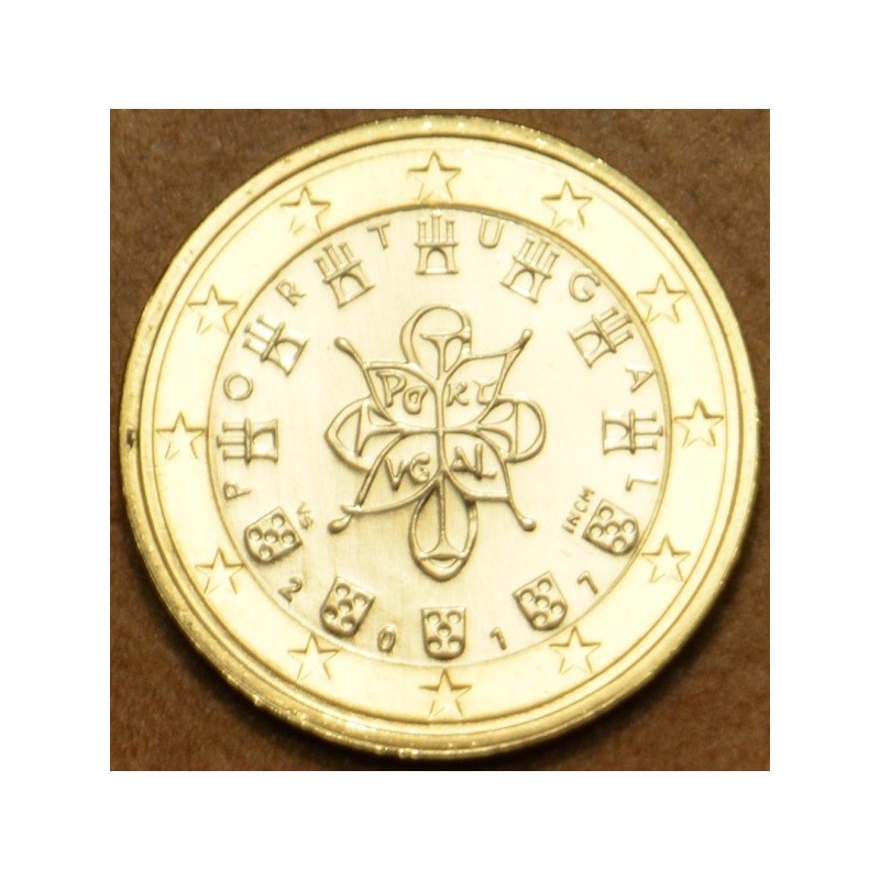 Euromince mince 1 Euro Portugalsko 2017 (UNC)