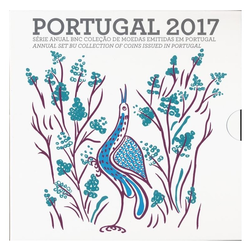 Euromince mince Portugalsko 2017 sada 8 mincí (BU)