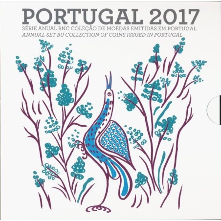 euroerme érme Portugália 2017 - 8 részes forgalmi sor (BU)