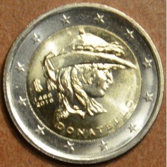 Euromince mince 2 Euro Taliansko 2016 - 550 výročie úmrtia Donatell...