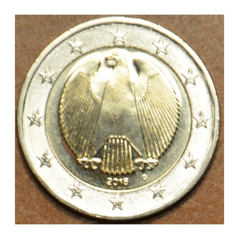 euroerme érme 2 Euro Németország \\"D\\" 2016 (UNC)