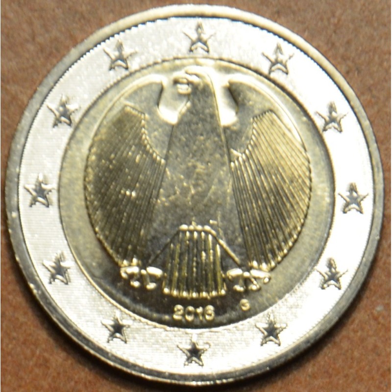 euroerme érme 2 Euro Németország \\"G\\" 2016 (UNC)