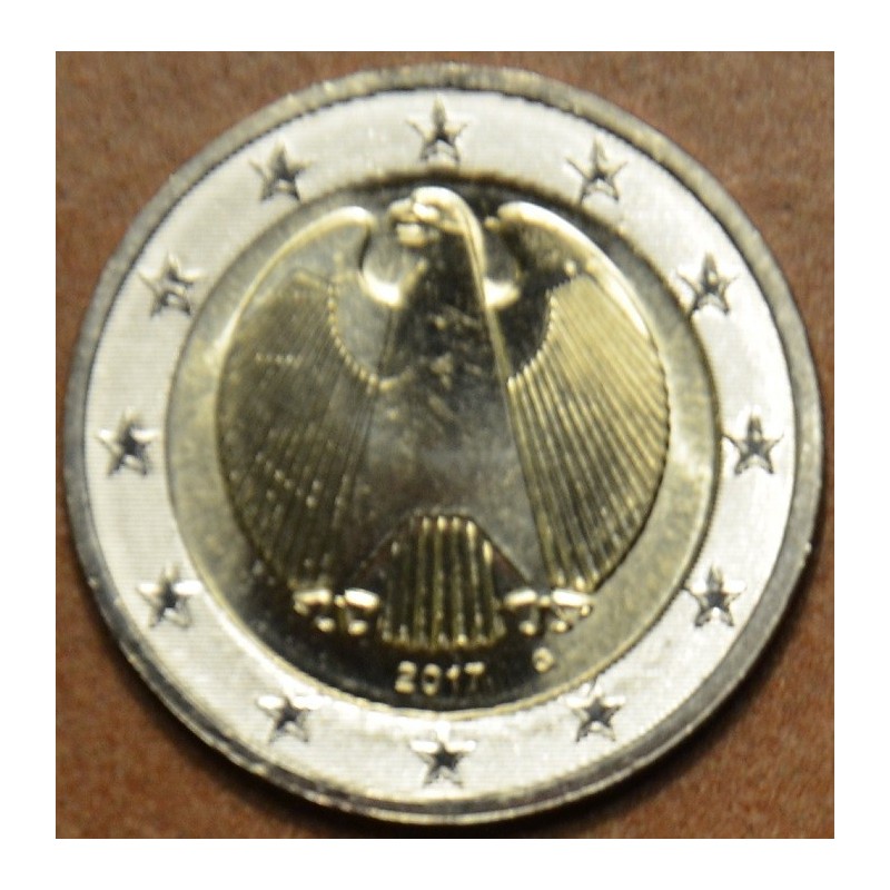 eurocoin eurocoins 2 Euro Germany \\"G\\" 2017 (UNC)