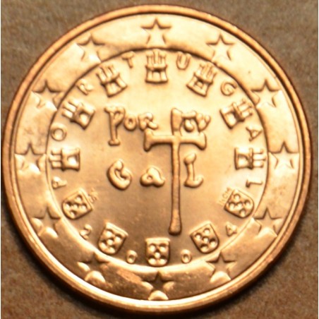 Euromince mince 1 cent Portugalsko 2004 (UNC)