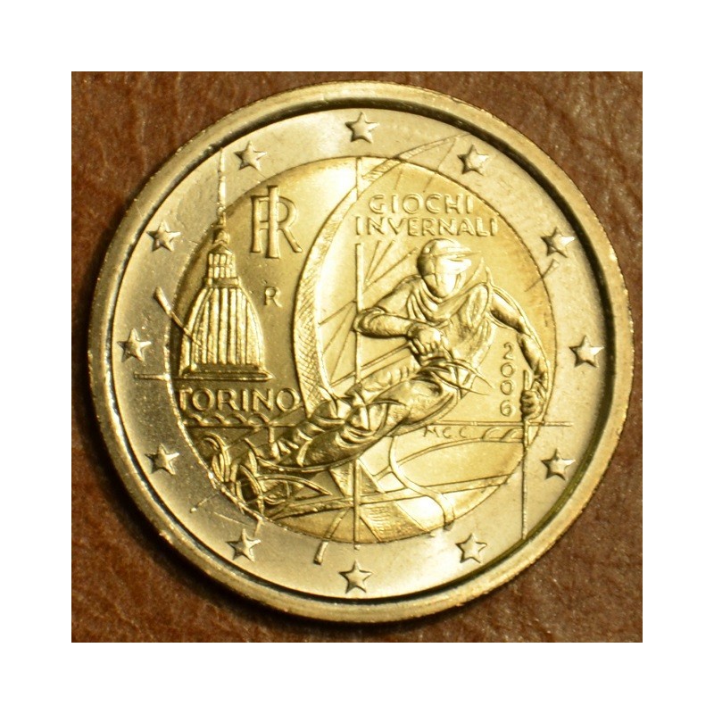 euroerme érme 2 Euro Olaszország 2006 - XX. Téli Olimpiai Játékok -...