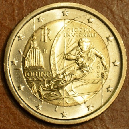 euroerme érme 2 Euro Olaszország 2006 - XX. Téli Olimpiai Játékok -...