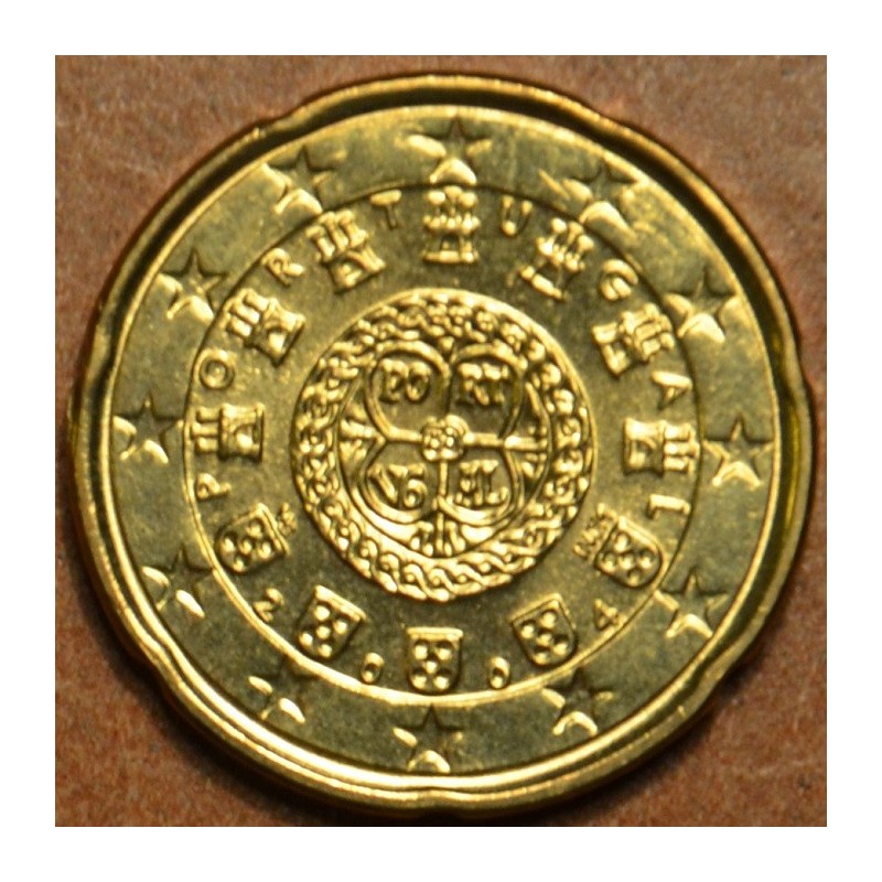 eurocoin eurocoins 20 cent Portugal 2004 (BU)