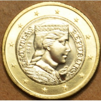 euroerme érme 1 Euro Lettország 2015 (UNC)