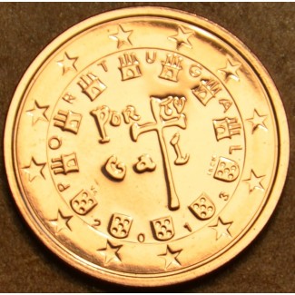 Euromince mince 1 cent Portugalsko 2013 (UNC)