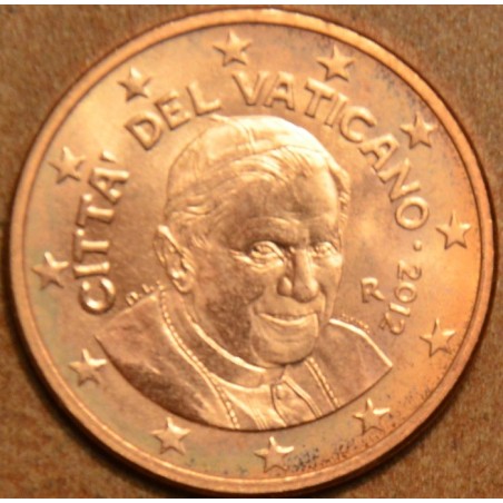 eurocoin eurocoins 1 cent Vatican 2012 (BU)