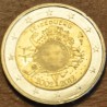eurocoin eurocoins Damaged 2 Euro Luxembourg 2012 - Ten years of Eu...