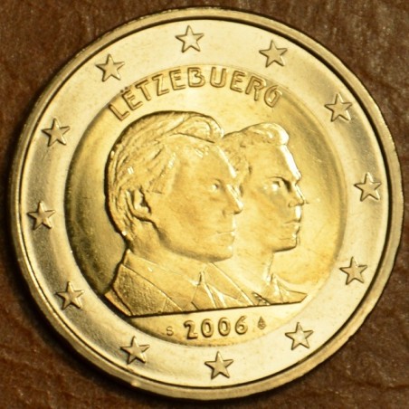 Euromince mince Poškodená 2 Euro Luxembursko 2006 - 25. narodeniny ...