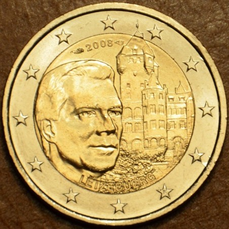 euroerme érme Sérült 2 Euro Luxemburg 2008 - Henri és a Chateau de ...