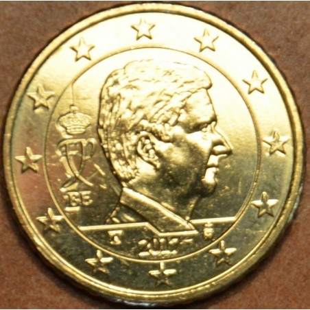 Euromince mince 50 cent Belgicko 2017 - Kráľ Filip (UNC)