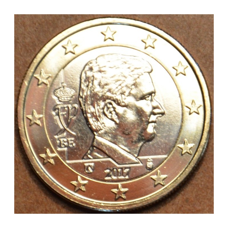 Euromince mince 1 Euro Belgicko 2017 - Kráľ Filip (UNC)
