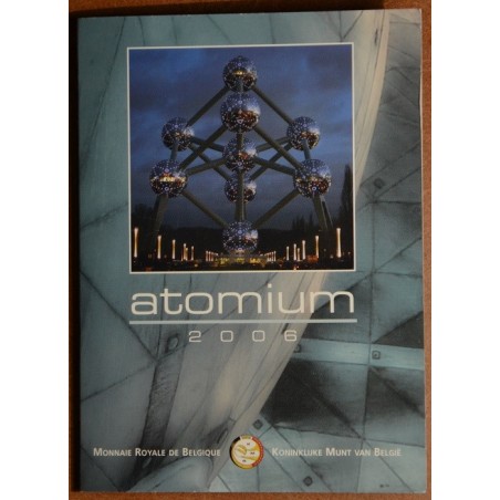 euroerme érme 2 Euro Belgium 2006 - Atómium (BU kártya)