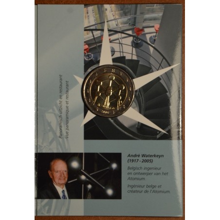euroerme érme 2 Euro Belgium 2006 - Atómium (BU kártya)