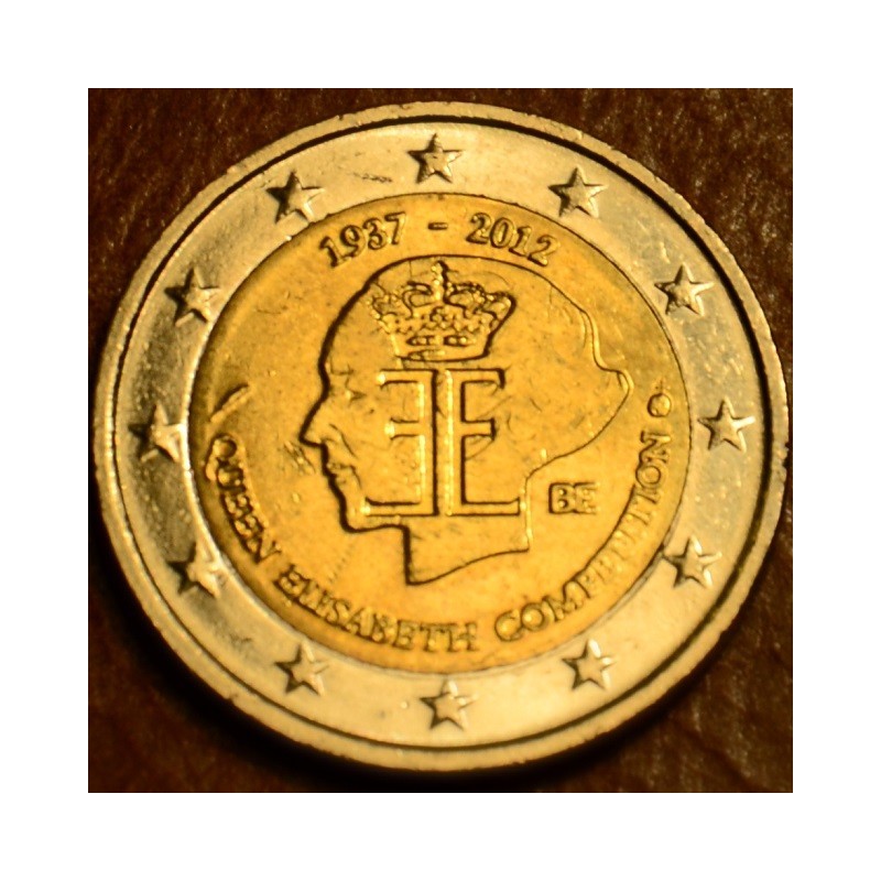eurocoin eurocoins Damaged 2 Euro Belgium 2012 - The 75th anniversa...