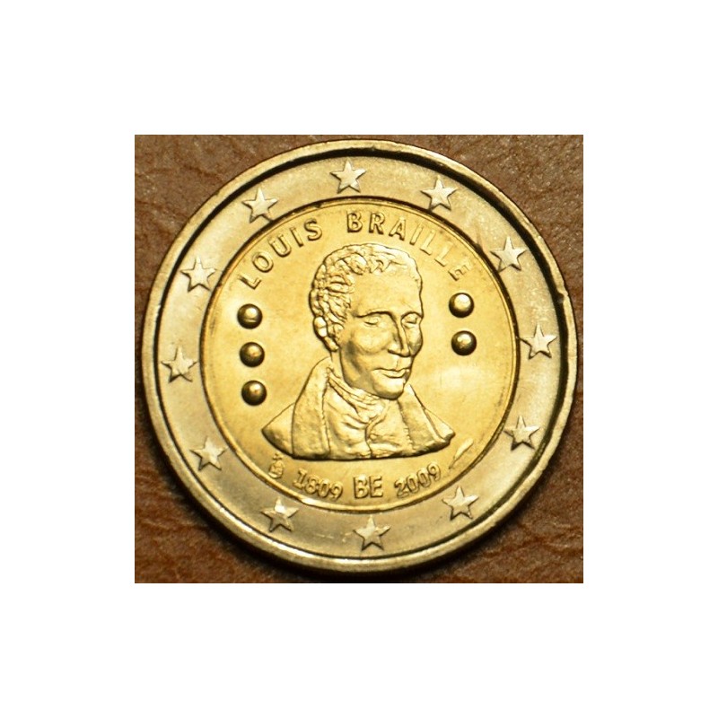 eurocoin eurocoins Damaged 2 Euro Belgium 2009 - 200th Anniversary ...