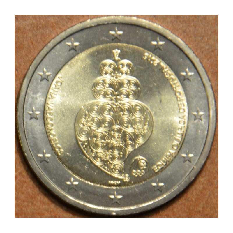 Euromince mince Poškodená 2 Euro Portugalsko 2016 - Portugalský oly...