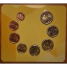 eurocoin eurocoins San Marino 2017 set with new design of coins (BU)