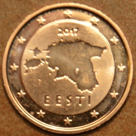 Euromince mince 1 cent Estónsko 2017 (UNC)