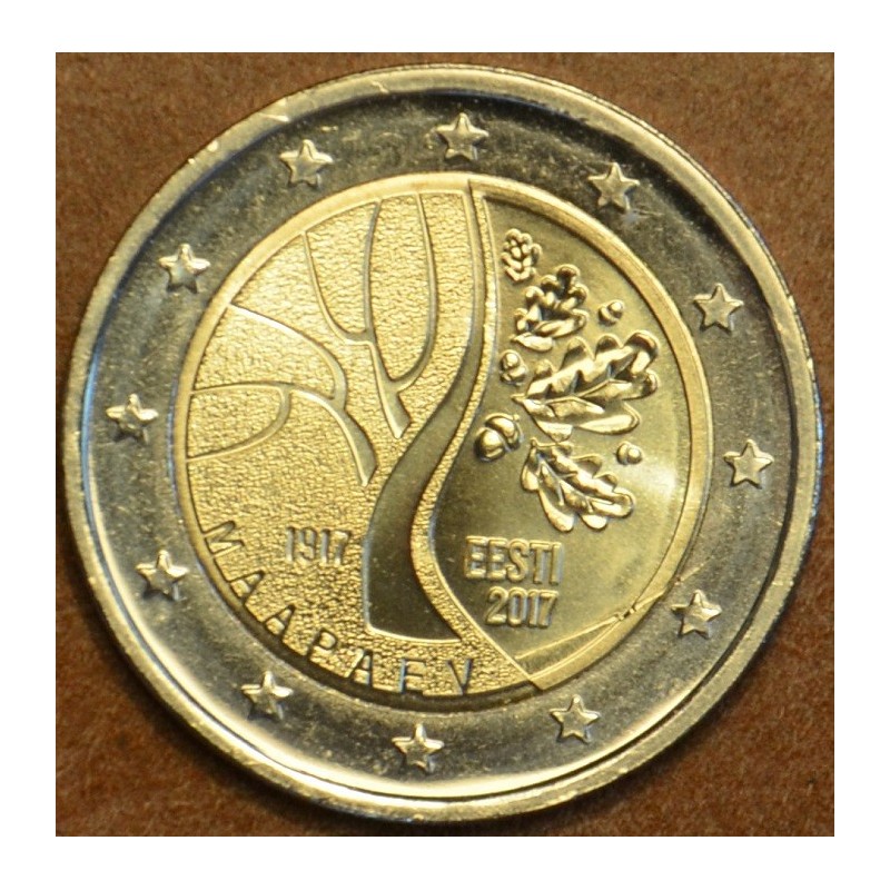 Euromince mince 2 Euro Estónsko 2017 - Cesta k nezávislosti (UNC)