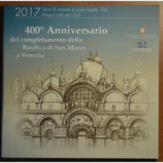 Euromince mince Taliansko 2017 oficiálna sada s pamätnou 2 Euro min...