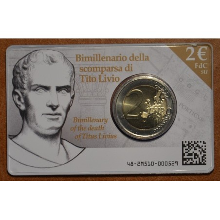 euroerme érme 2 Euro Olaszország 2017 - Titus Livius (BU)