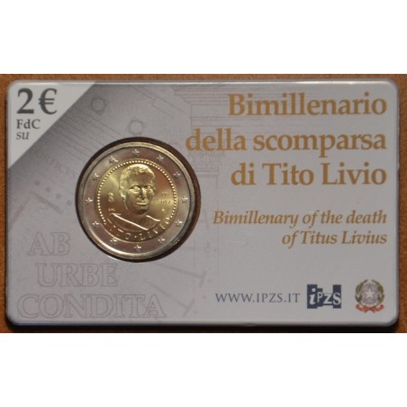 euroerme érme 2 Euro Olaszország 2017 - Titus Livius (BU)