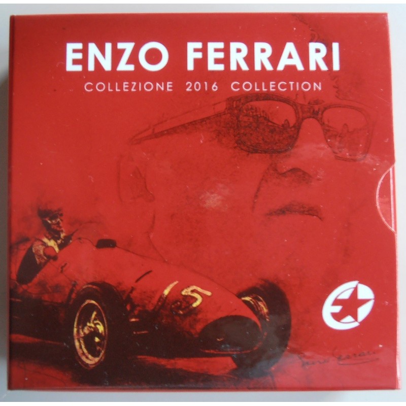 Euromince mince 10 Euro Taliansko 2016 - Enzo Ferrari (Proof)