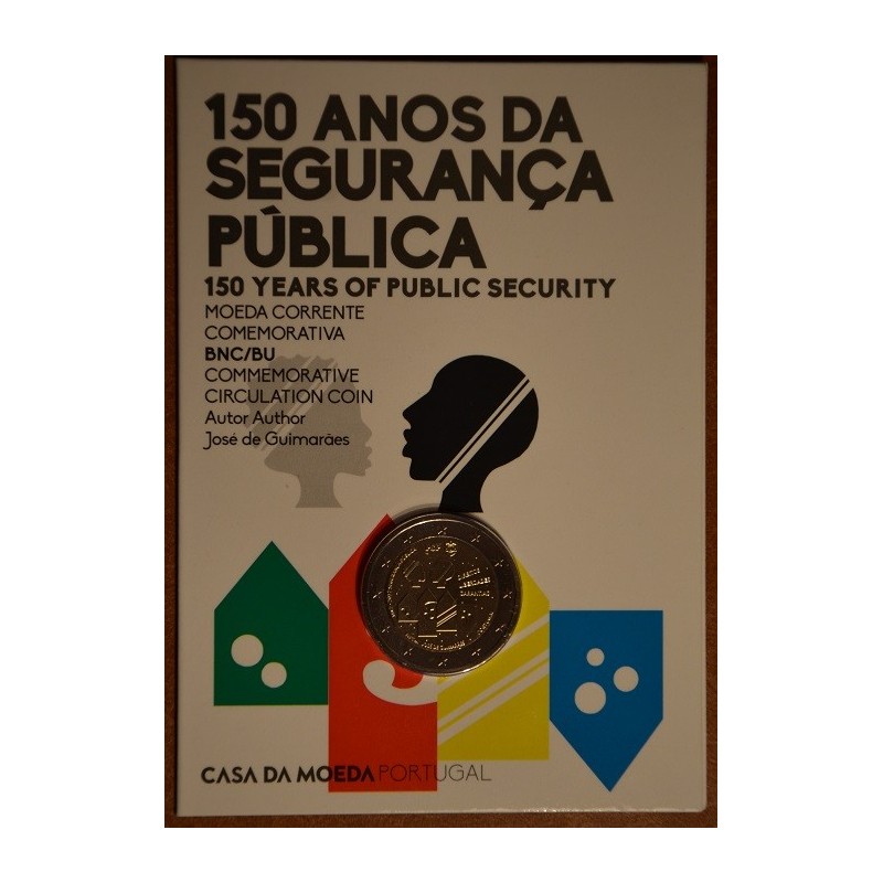 euroerme érme 2 Euro Portugália 2017 - Közbiztonsági rendőrség (BU)