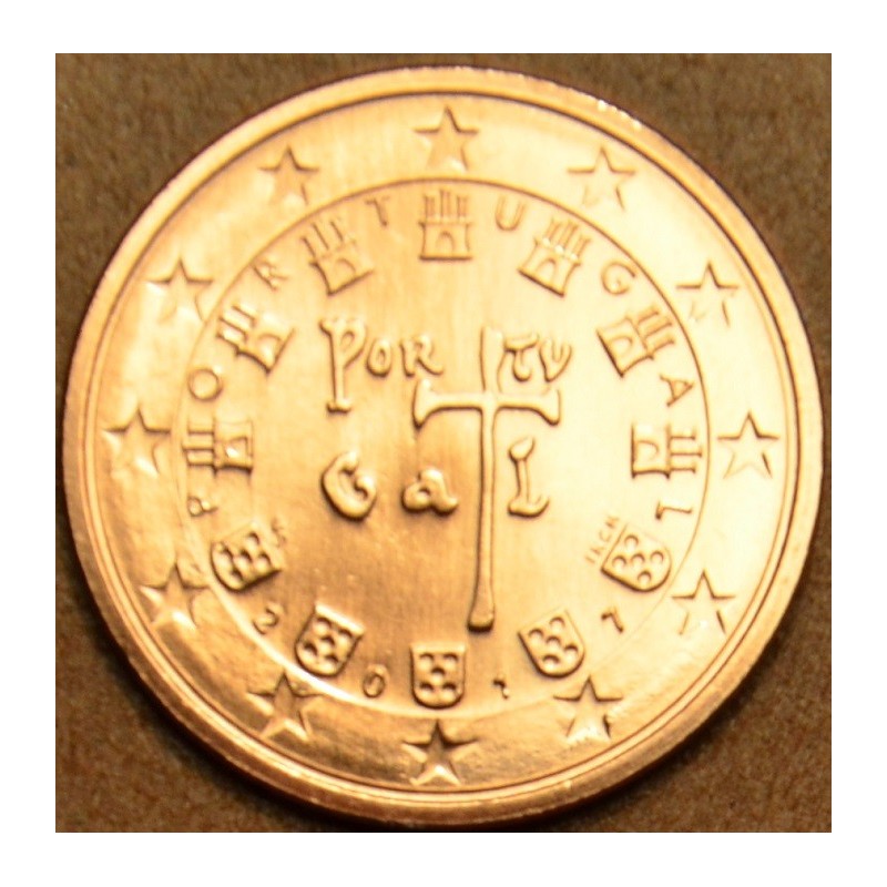 eurocoin eurocoins 1 cent Portugal 2017 (UNC)