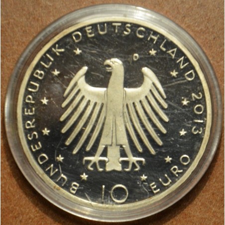 Euromince mince 10 Euro Nemecko \\"D\\" 2013 Richard Wagner (UNC)