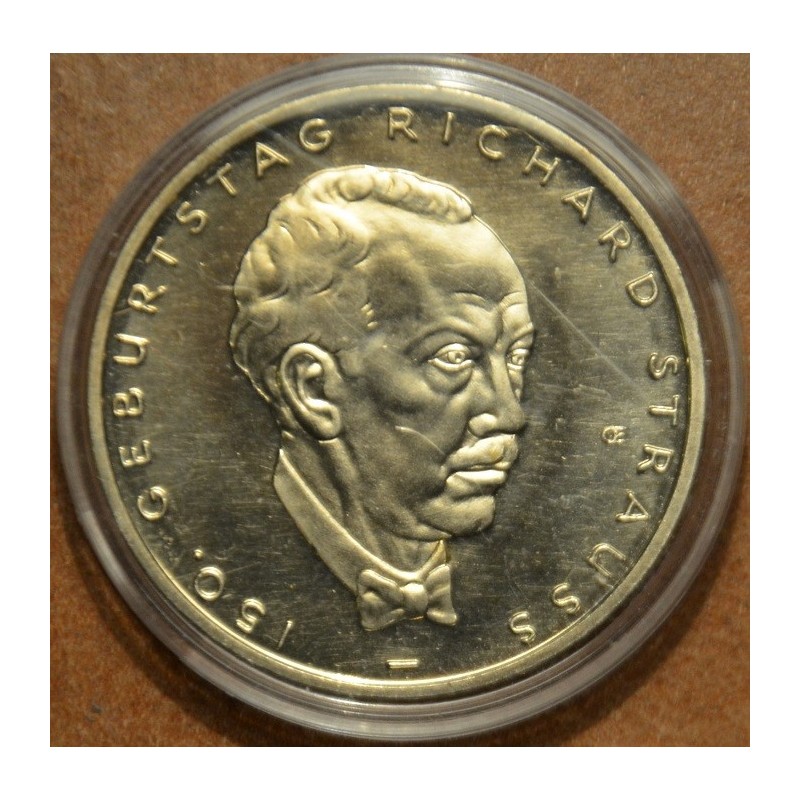 euroerme érme 10 Euro Németország \\"D\\" 2014 Richard Strauss (UNC)