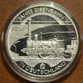 Euromince mince 10 Euro Nemecko \\"D\\" 2010 - 175 rokov železnice ...