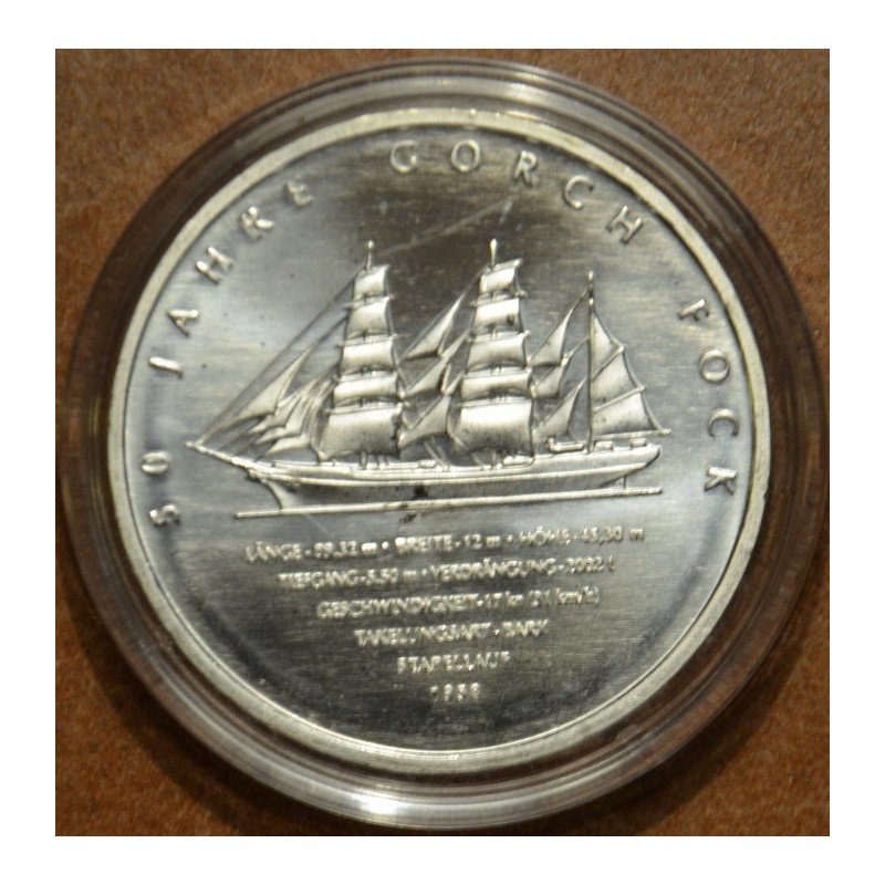 eurocoin eurocoins 10 Euro Germany \\"J\\" 2008 Gorch Fock II (UNC)