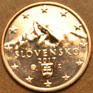 Euromince mince 1 cent Slovensko 2017 (UNC)