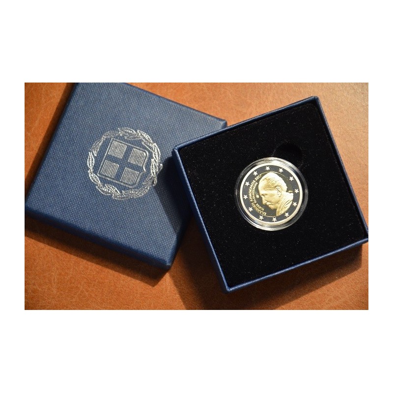euroerme érme 2 Euro Görögország 2017 - Nikos Kazantzakis (Proof)