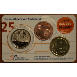 Euromince mince 20+5 cent Holandsko 2017 (BU)
