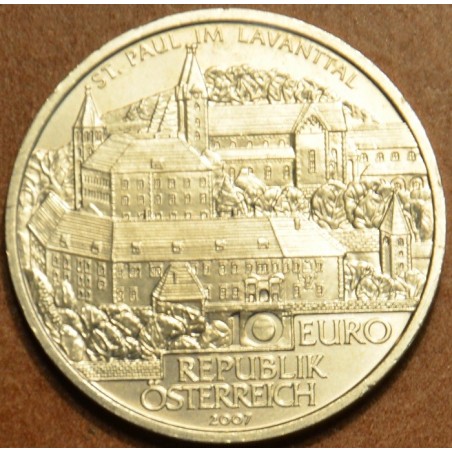 Euromince mince 10 Euro Rakúsko 2007 Lavanttal (UNC)