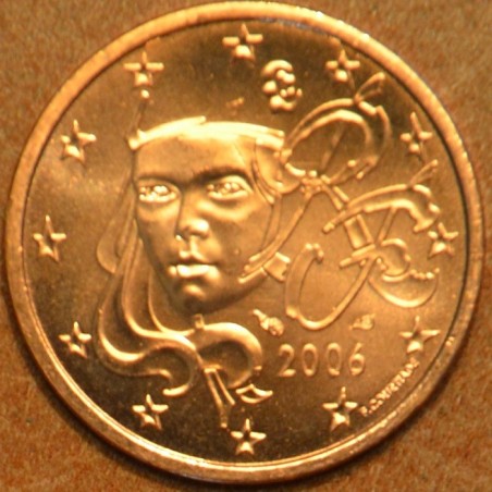 euroerme érme 2 cent Franciaország 2006 (UNC)