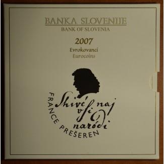 Slovenia 2007 set of 8 eurocoins (BU)
