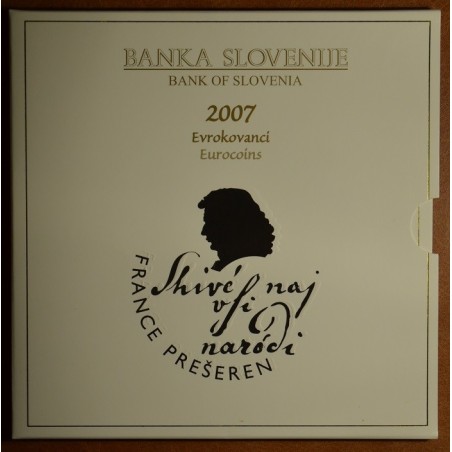 euroerme érme Szlovénia 2007 - 8 részes forgalmi sor (BU)