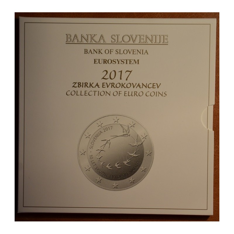 euroerme érme Szlovénia 2017 - 10 darabos forgalmi sor (BU)